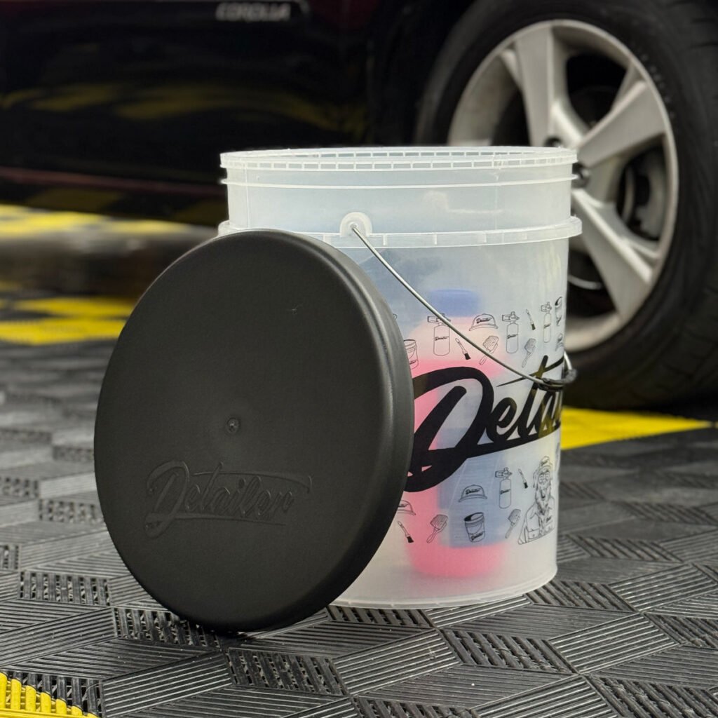 Tampa balde Detailer produto 3