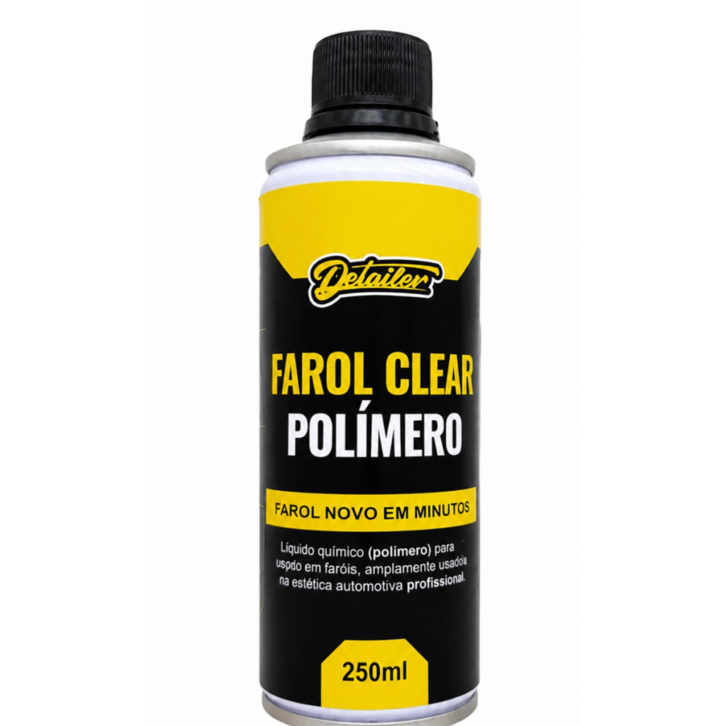 Farol Clear Polímero Detailer 250ml