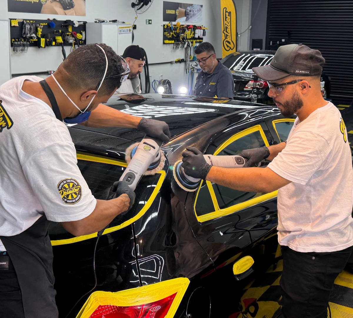 Fundamentos do curso de polimento iniciante Detailer
